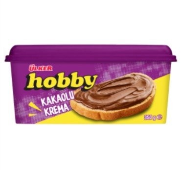 ÜLKER (1221-03) (HOBBY) CHOCOLATE CREAM 350 GR*8