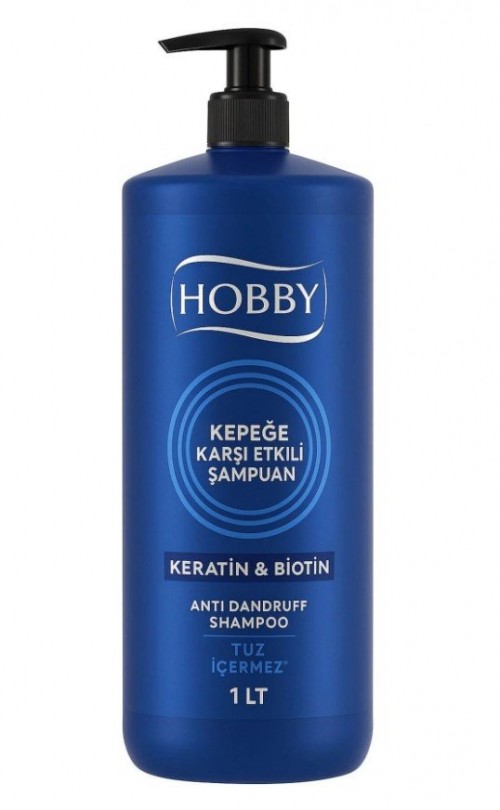 HOBBY SHAMPOO 1000ML SALT-FREE ANTI-DANDRUFF*8