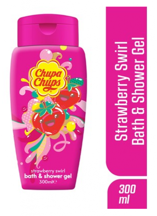 CHUPA CHUPS SHOWER GEL 300 ML STRAWBERRY*24