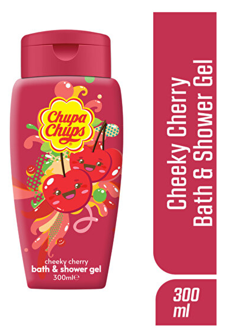 CHUPA CHUPS SHOWER GEL 300 ML CHEKKY CHERRY*24