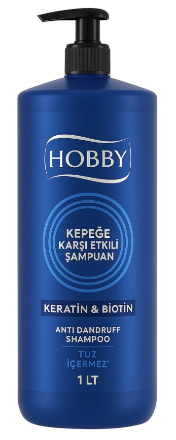 HOBBY SHAMPOO 1000ML SALT-FREE ANTI-DANDRUFF*8