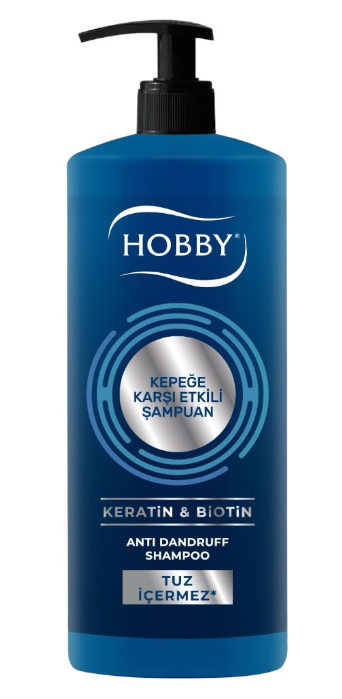 HOBBY SHAMPOO 1000ML SALT-FREE ANTI-DANDRUFF*8