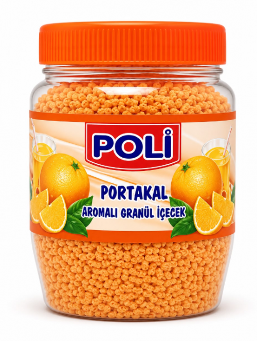 POLİ 275 GR ORANGE FLAVORED GRANULATED DRINK KVZ*12