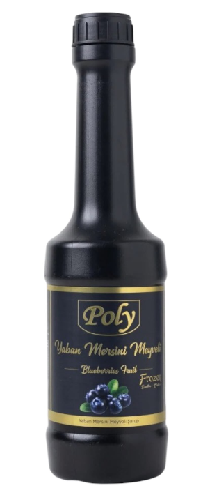 POLY 1000 GR BLUEBERRY FLAVORED FRUIT PUREE SAUCE*6