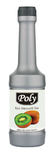 POLY 1000 GR KIWI FLAVORED FRUIT PUREE SAUCE*6