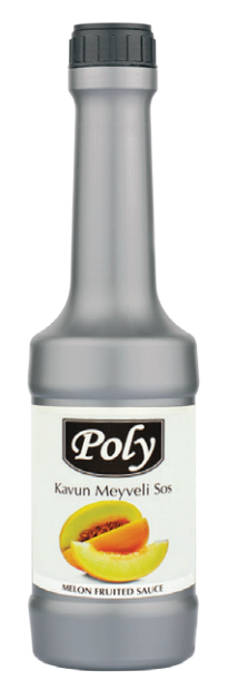 POLY 1000 GR MELON FLAVORED FRUIT PUREE SAUCE*6