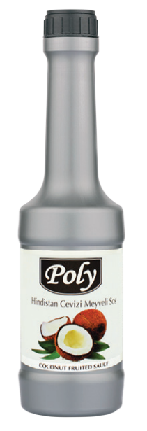 POLY 1000 GR COCONUT FLAVORED FRUIT PUREE SAUCE*6