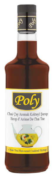 POLY 700 ML CHAI TEA FLAVORED SYRUP*6