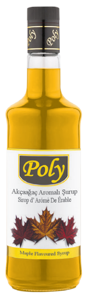 POLY 700 ML MAPLE FLAVORED SYRUP*6