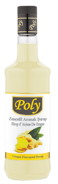POLY 700 ML GINGER FLAVORED SYRUP*6