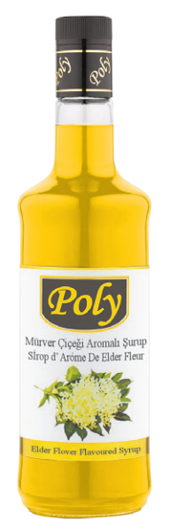 POLY 700 ML ELDERBLOSS FLAVORED SYRUP*6