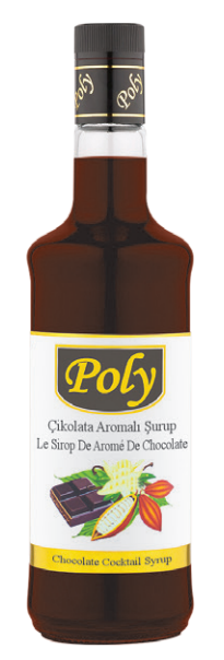 POLY 700 ML CHOCOLATE FLAVORED SYRUP*6