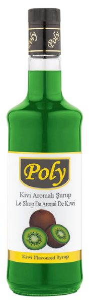 POLY 700 ML KIWI FLAVORED SYRUP*6