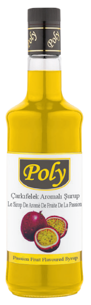 POLY 700 ML PASSIOR FLOWER FLAVORED SYRUP*6