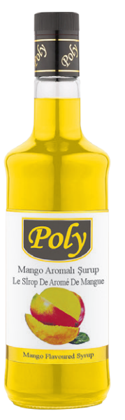 POLY 700 ML MANGO FLAVORED SYRUP*6