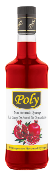 POLY 700 ML POMEGRANATE FLAVORED SYRUP*6