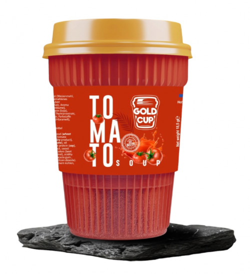 GOLD CUP 18.5 GR TOMATO SOUP CUPS*6