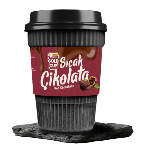 GOLD CUP 25 GR HOT CHOCOLATE CUPS*6