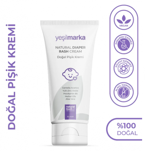YEŞİLMARKA NATURAL 50 ML DIAPER RASH CREAM*100