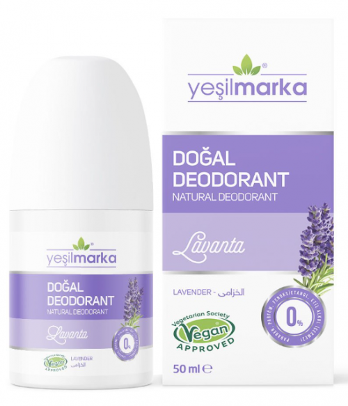 YEŞİLMARKA NATURAL 50 ML ROLL-ON DEO. LAVENDER*24