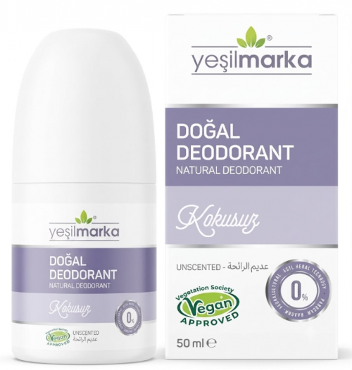 YEŞİLMARKA NATURAL 50 ML ROLL-ON DEO. FRAGRANCE-FREE*24