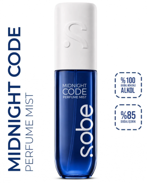 SOBE PARFÜM 100 ML MIDNIGHT CODE*50