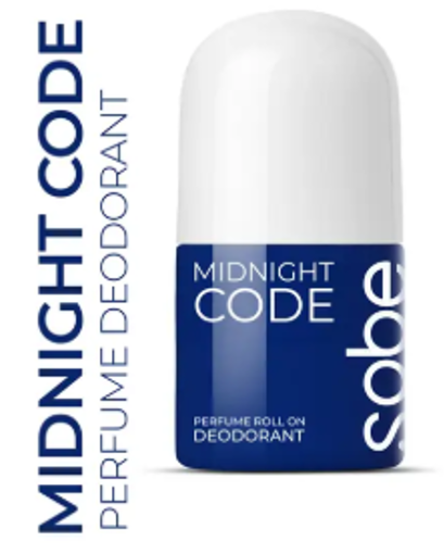 SOBE ROLL ON DEODORANT 50 ML MIDNIGHT CODE*24