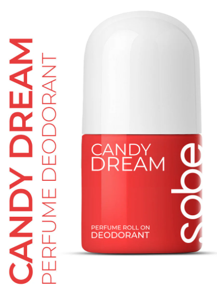 SOBE ROLL ON DEODORANT 50 ML CANDY DREAM*24