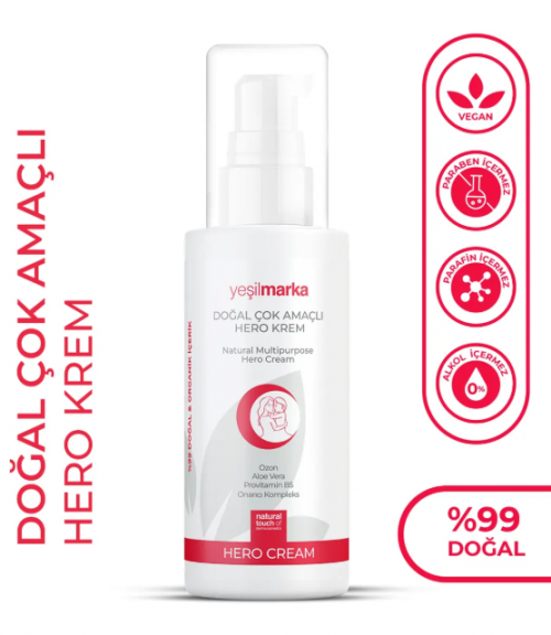 YEŞİLMARKA NATURAL 100 ML MULTI-PURPOSE HERO CREAM*66