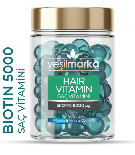 YEŞİLMARKA HAIR VITAMIN 15 ML BIOTIN 5000*80