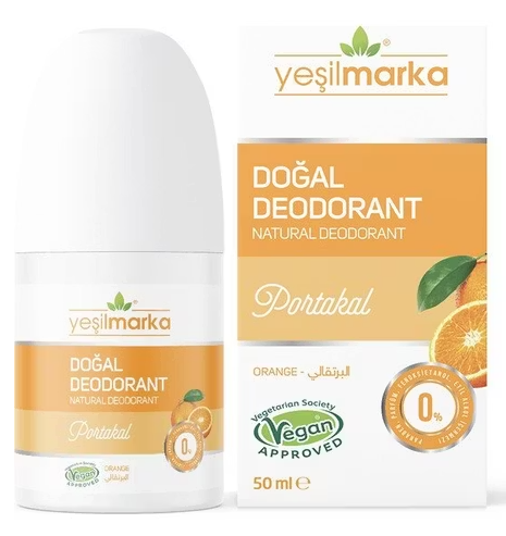 YEŞİLMARKA NATURAL 50 ML ROLL-ON DEO. ORANGE*24