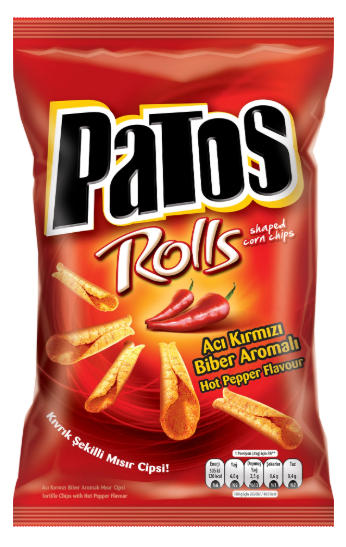 PATOS (0651065) ROLLS SPICY AL.PLUS 61 GR*14