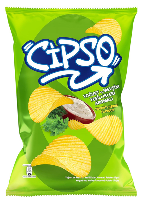 CİPSO (0651063) TIRTIK YOGURT AL.PLUS 56 GR*14