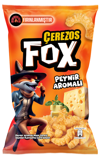 ÇEREZOS (0651060) FOX CHEESE AL.PLUS 35 GR*14