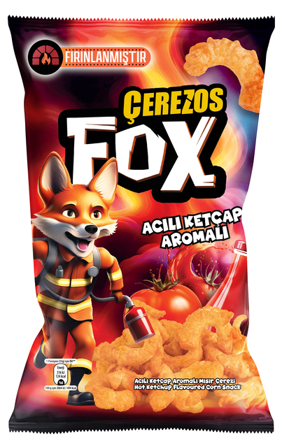 ÇEREZOS (0651059) FOX SPICY KETCHUP AL.PLUS 35 GR*14