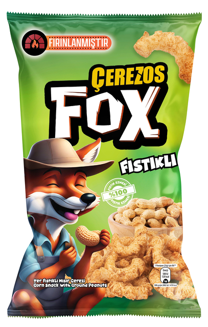 ÇEREZOS (0651058) FOX PEANUTS AL.PLUS 35 GR*14