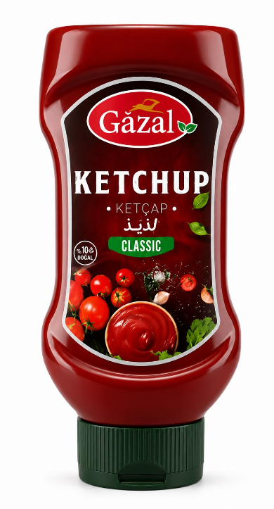 GAZAL KETÇAP 520 GR*12