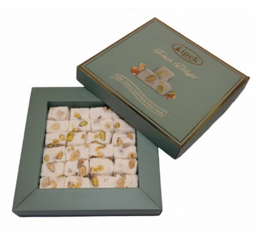 İPEK TURKISH DELIGHT 250 GR SULTAN ALMOND- HAZELNUT - PISTACHIO*30