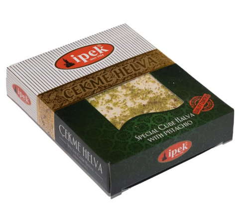 İPEK Pulled Halva 120 gr with Pistachios*48