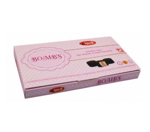 İPEK PİSHMANİYE 235 GR CHOCOLATE COATED POMEGRANATE PEAR PLAIN*20