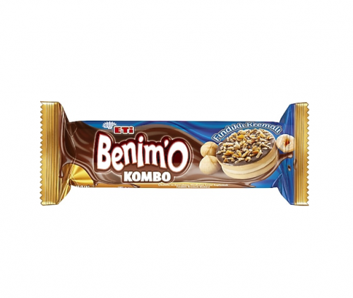 ETİ (1197123)BENİMO COMBO HAZELNUT CREAM.84 GR*18