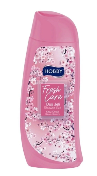 HOBBY SHOWER GEL 500 ML FRESH CARE CHERRY BLOSSOM*12