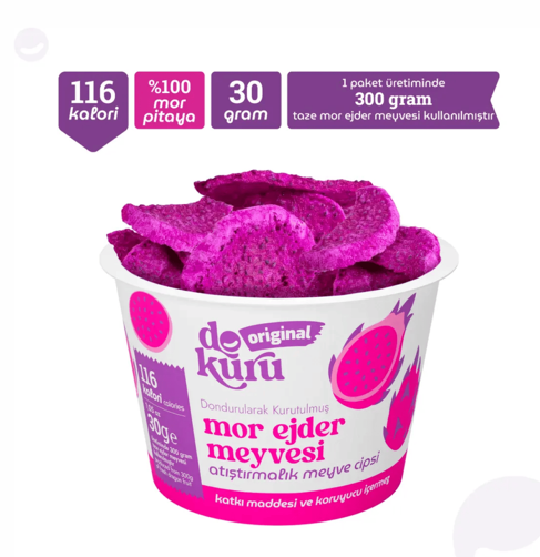 DOKURU ORIGINAL 30 GR DRIED PURPLE DRAGON FLOWERS*24