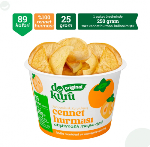DOKURU ORIGINAL 25 GR DRIED PERSIMMONS*24