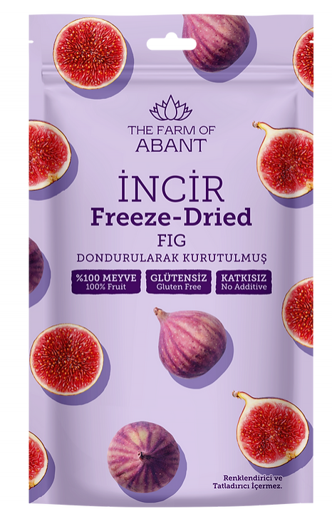 THE FARM FREEZE 20g Freeze-Dried Sliced ​​Figs *60