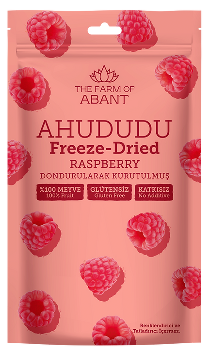 THE FARM Freeze-Dried Whole Raspberries 15g (Pack of 60)