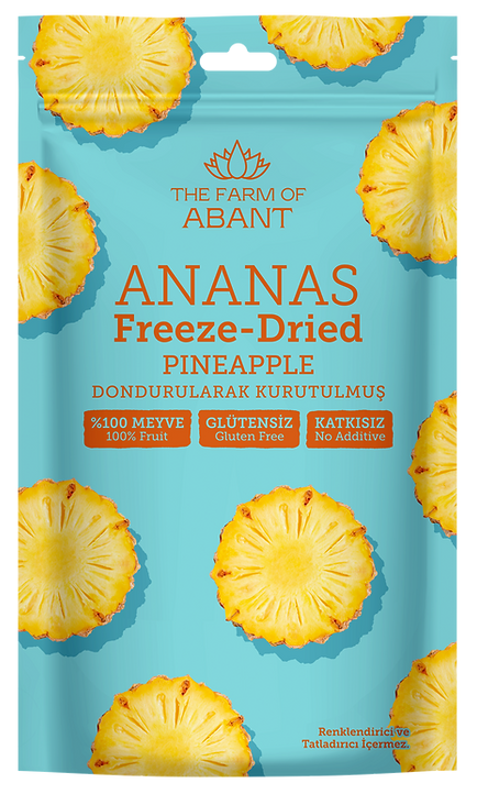 THE FARM FREEZE 15 GR DRIED SLICED PINEAPPLE*60
