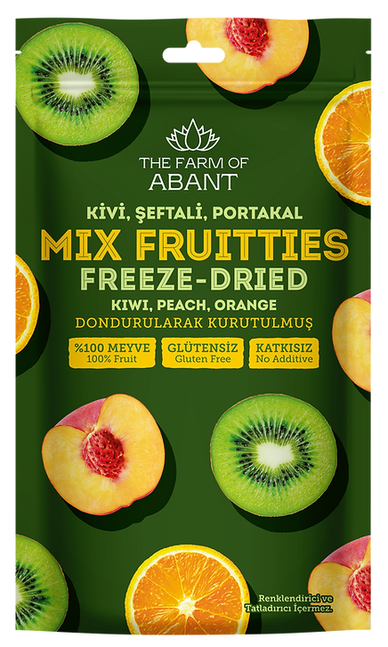 THE FARM FREEZE 15 GR DRIED MIX FRUITTIES*60