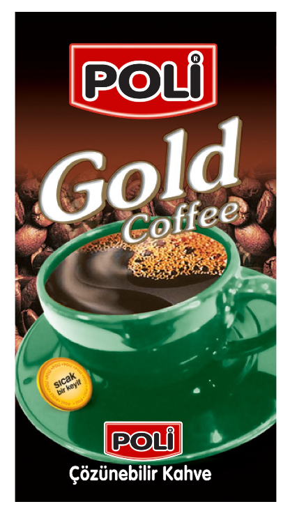 POLI 500 GR GOLD COFFEE BAGS*9
