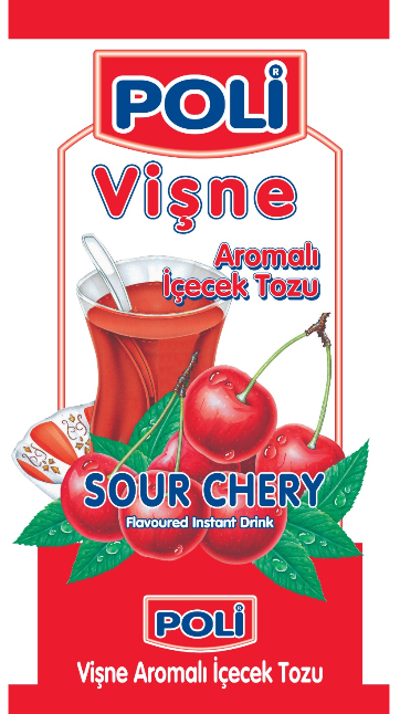 POLI 9 GR CHERRY FLAVORED POWDER DRINK*24